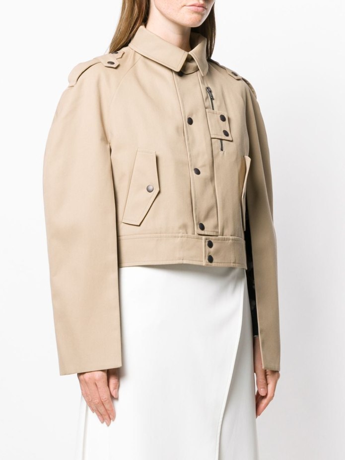Saint Laurent Кейп с капюшоном