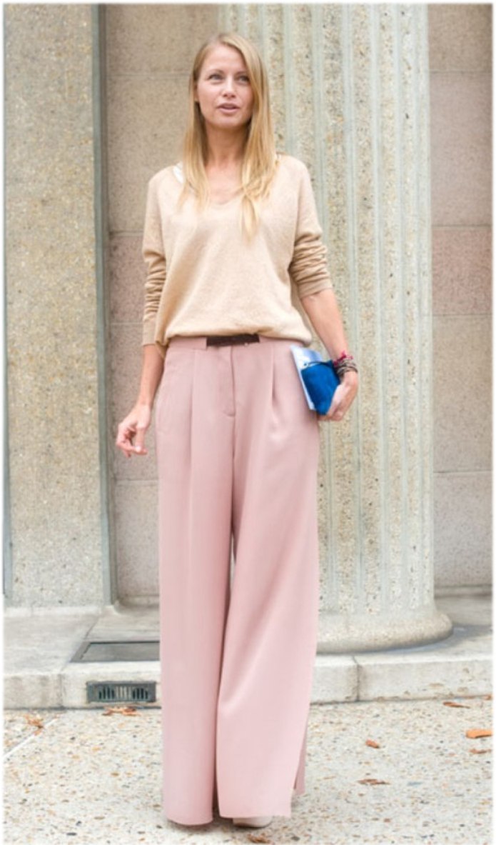 Брюки палаццо Street Style 2020
