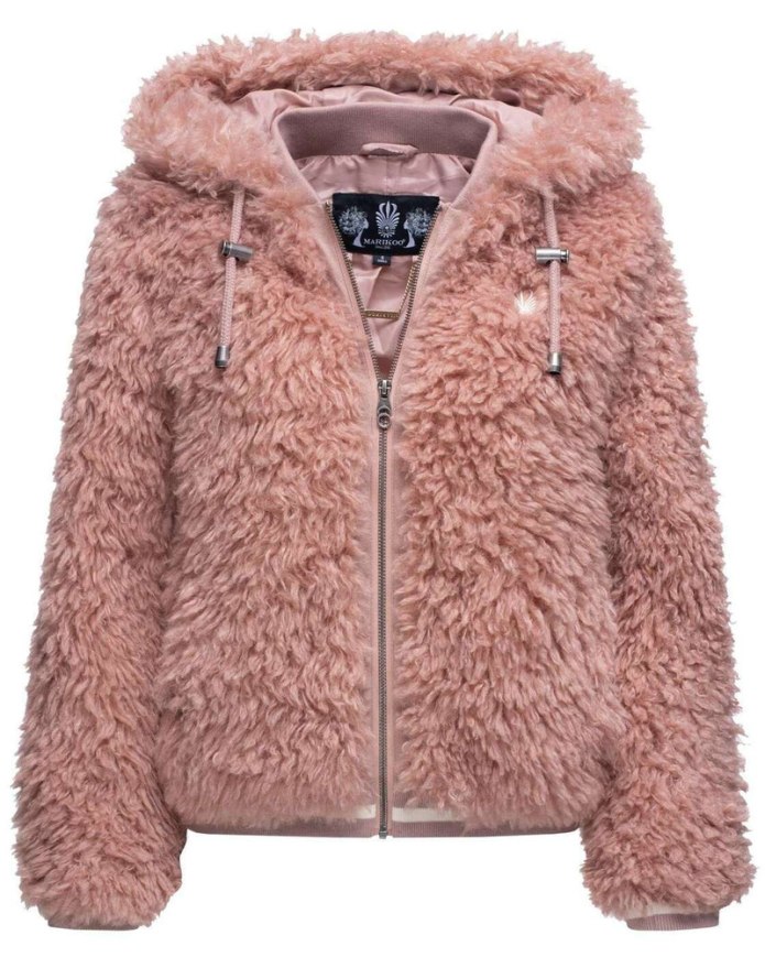 Teddy fur Jacket белая