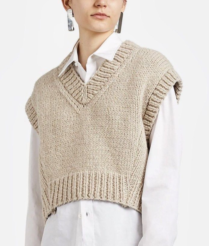 Жилет трикотажный женский 2021 Zara