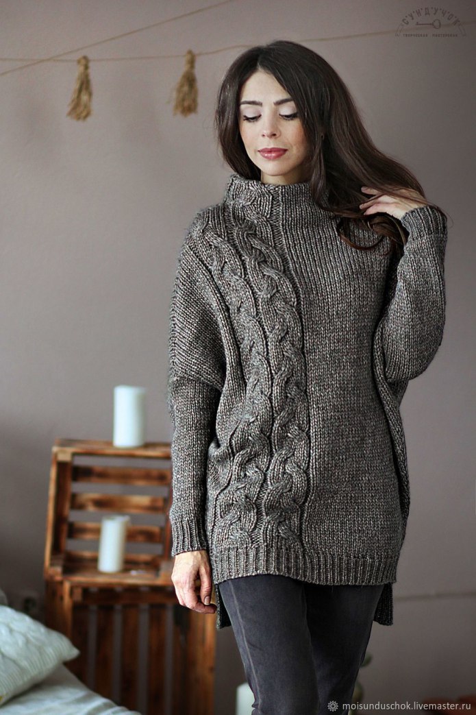 Blue Mohair Sweater