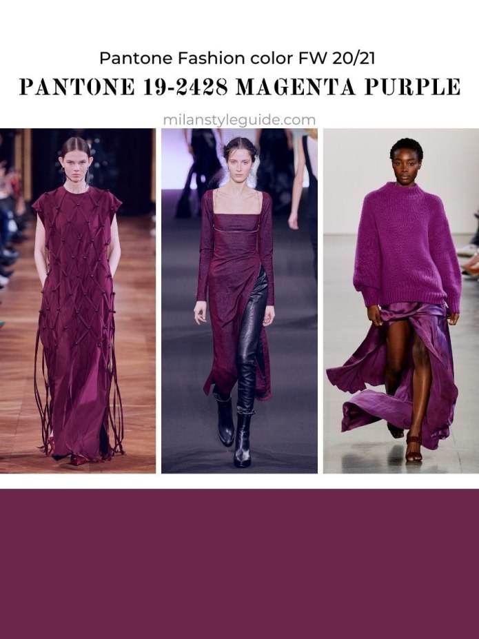 Pantone 2021 осень зима