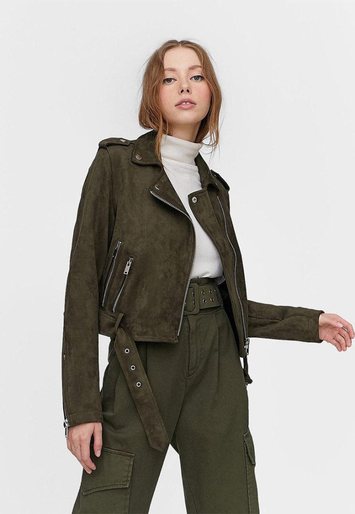 Zara ветровка хаки