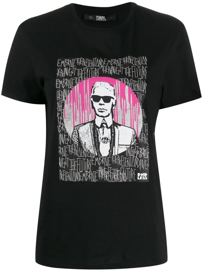 Футболка Lagerfeld мужская Карл Лагерфельд