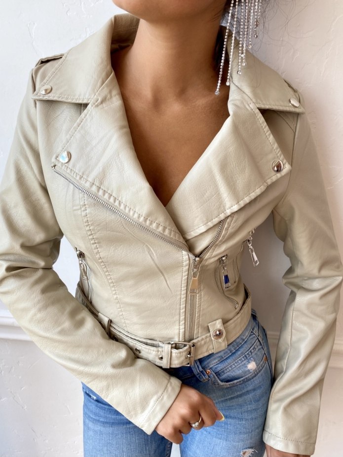 Замшевая косуха Zara