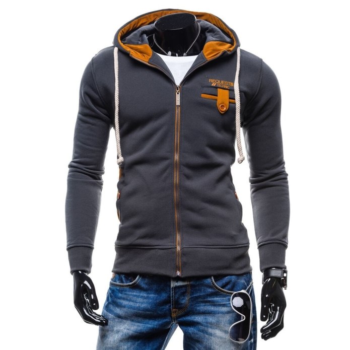 Кофта мужская спортивная Tiger Zipper Jacket