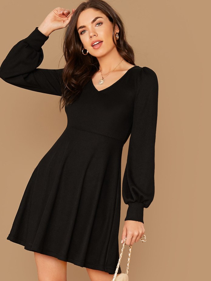 SHEIN платье с рукавами swdress25210422638