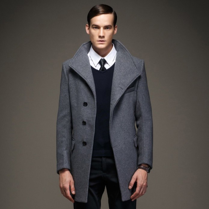 Пальто Slim Fit мужское