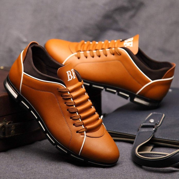 2020 Mens Casual Leather Shoes