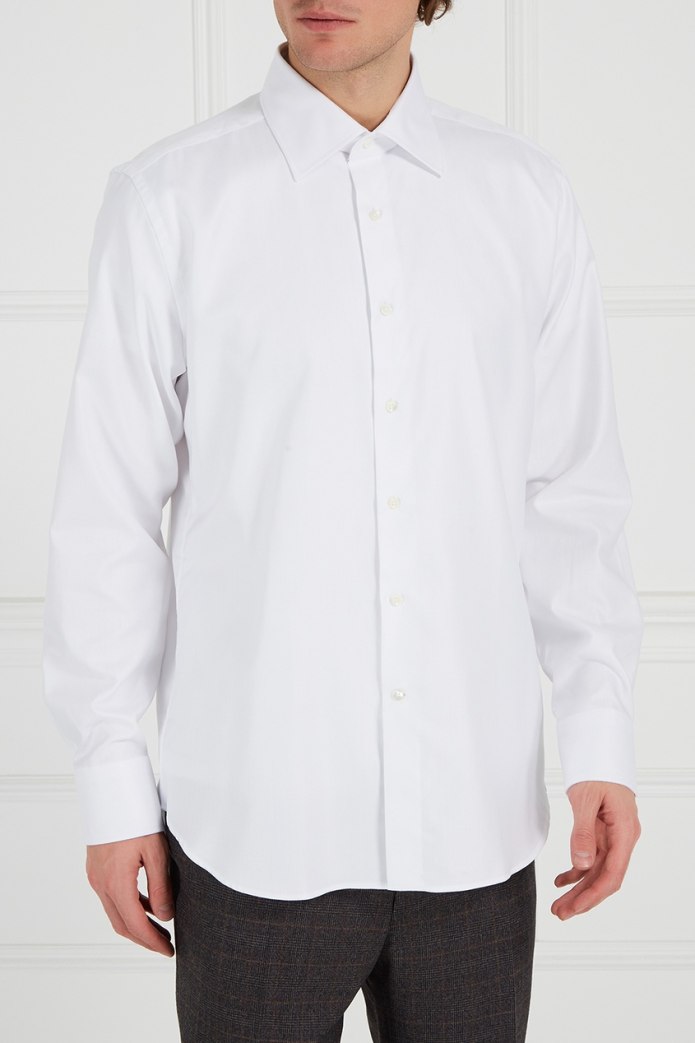 Рубашка мужская с длинным рукавом Platin Slim Fit