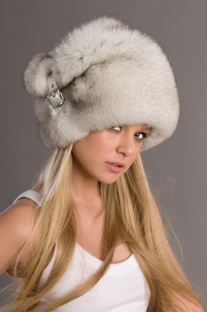 Fox fur hat