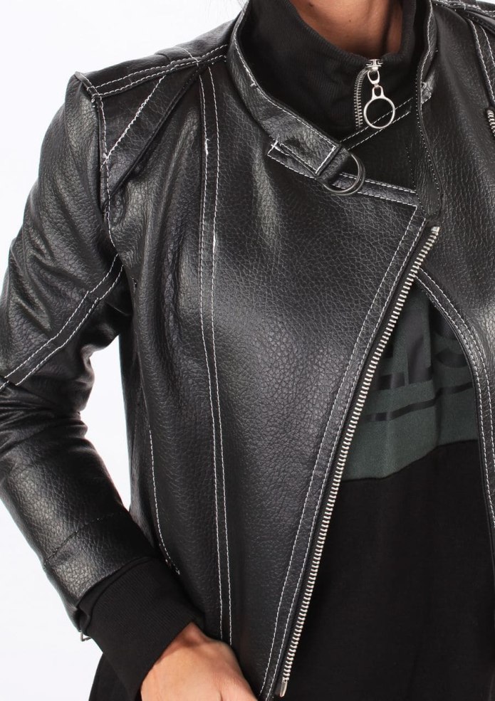 Balfern Leather Biker Jacket all Saints