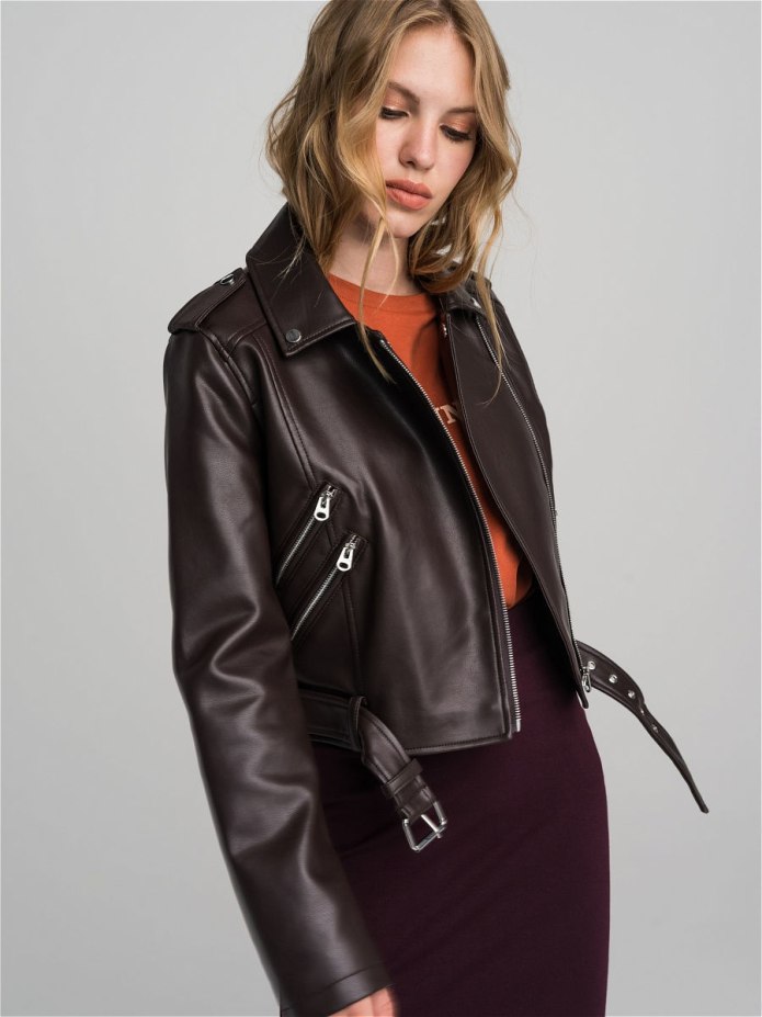 Куртка хаки Saint Laurent