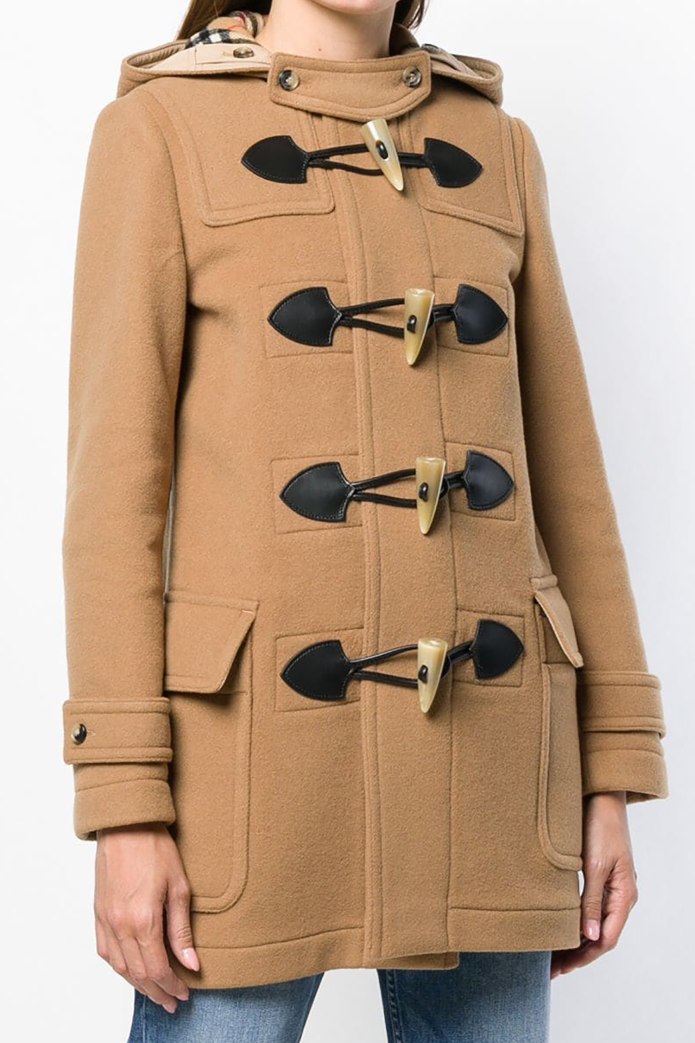 Burberry дафлкот женский