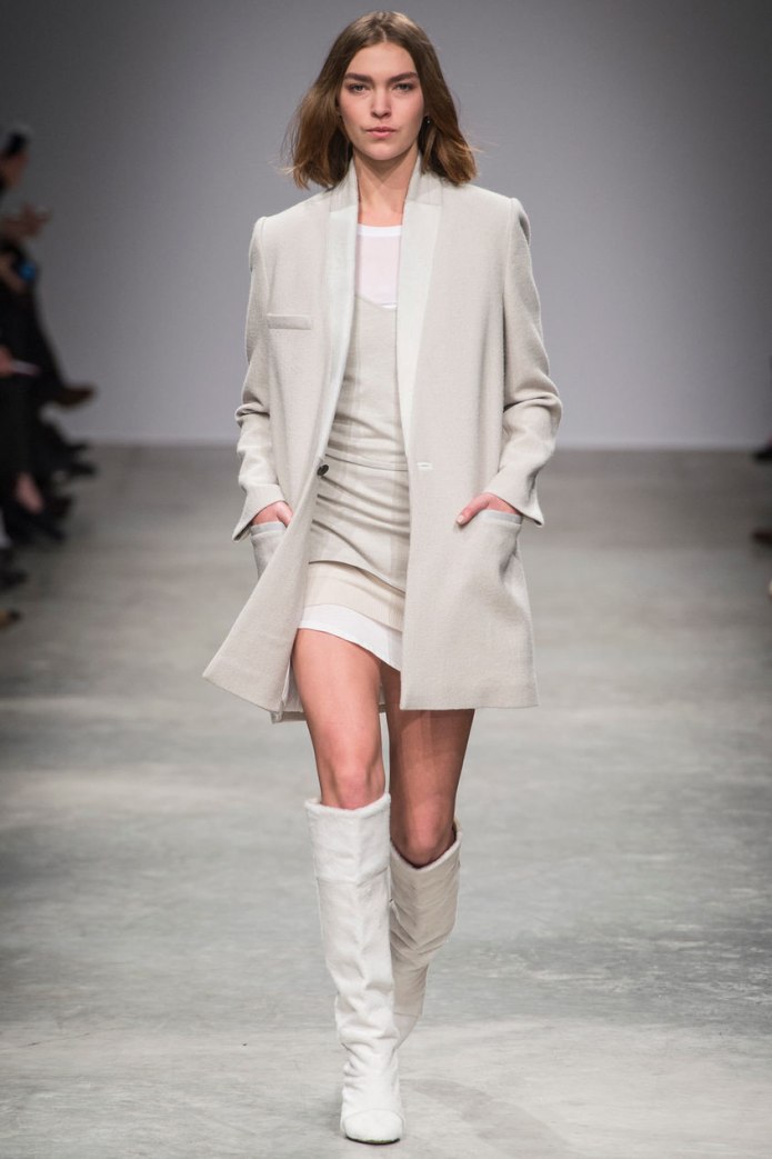 Пальто Carven с принтом 2014