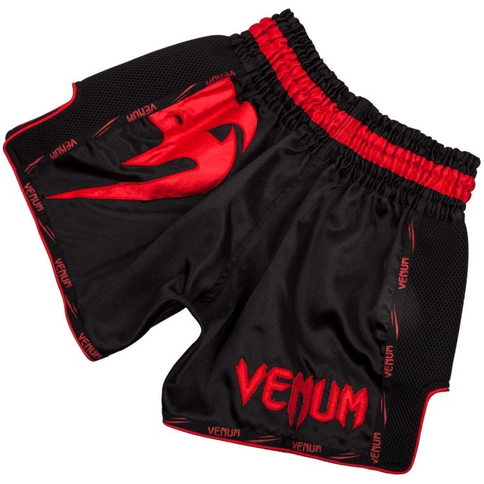 Шорты для тайского бокса Venum Red