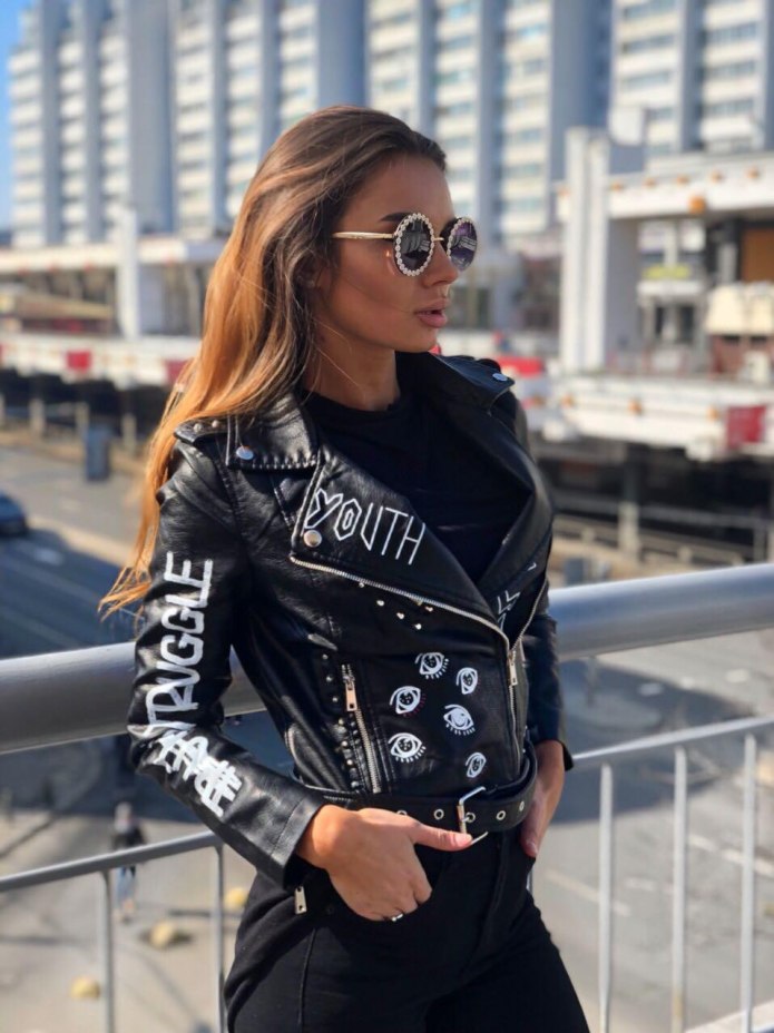 Witchery кожаная куртка