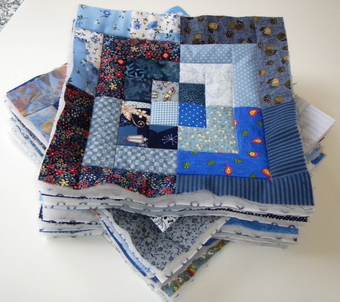 Подушка Rag Quilt Denim