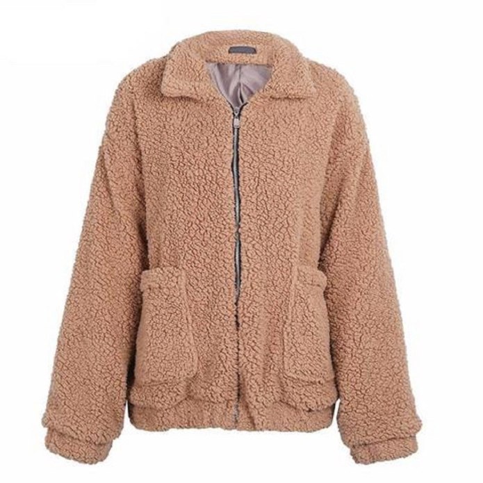 Zara куртка из искусственной овчины