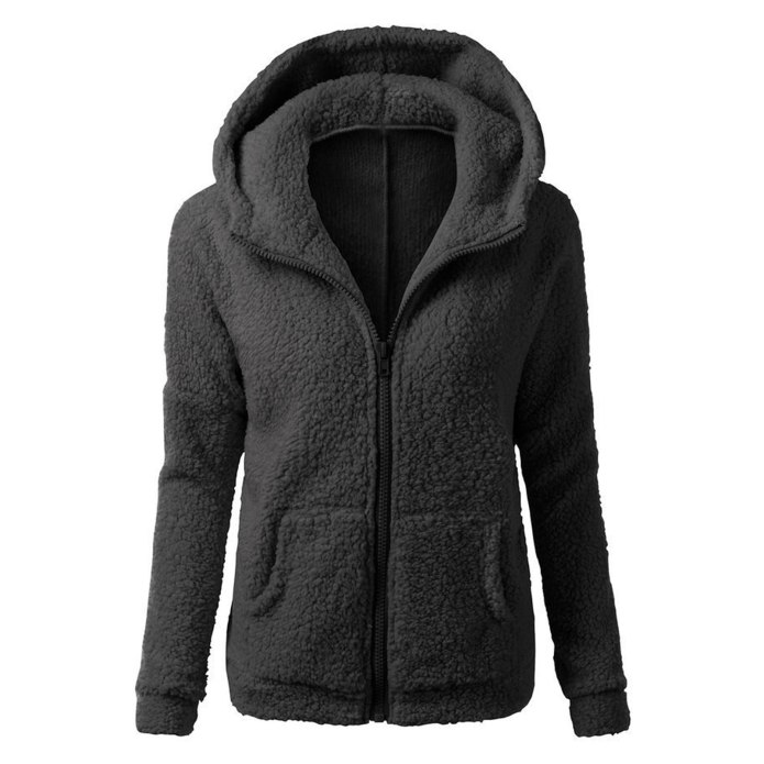 Флисовая куртка с капюшоном женская Uniqlo