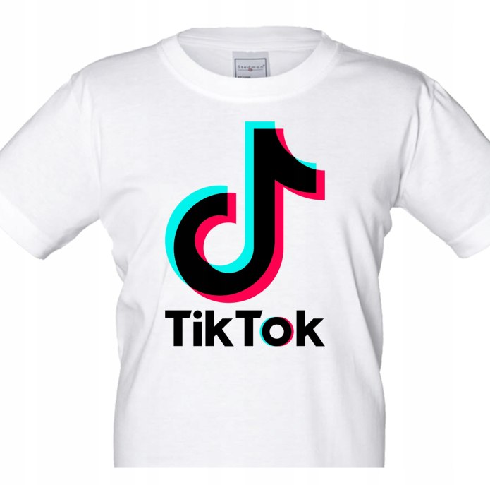 Футболка с логотипом тик ток