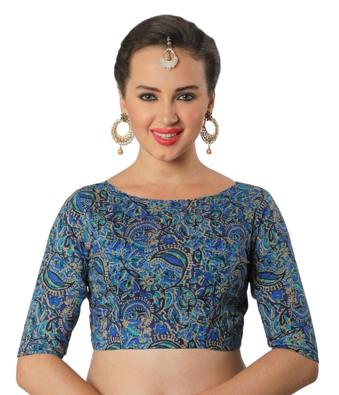 Blouse Designs 2022: Cropped Blouses