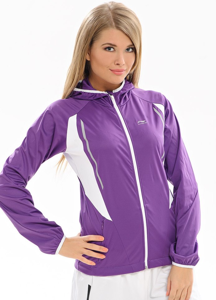 Ветровка женская li ning Sabrina фиолетовый