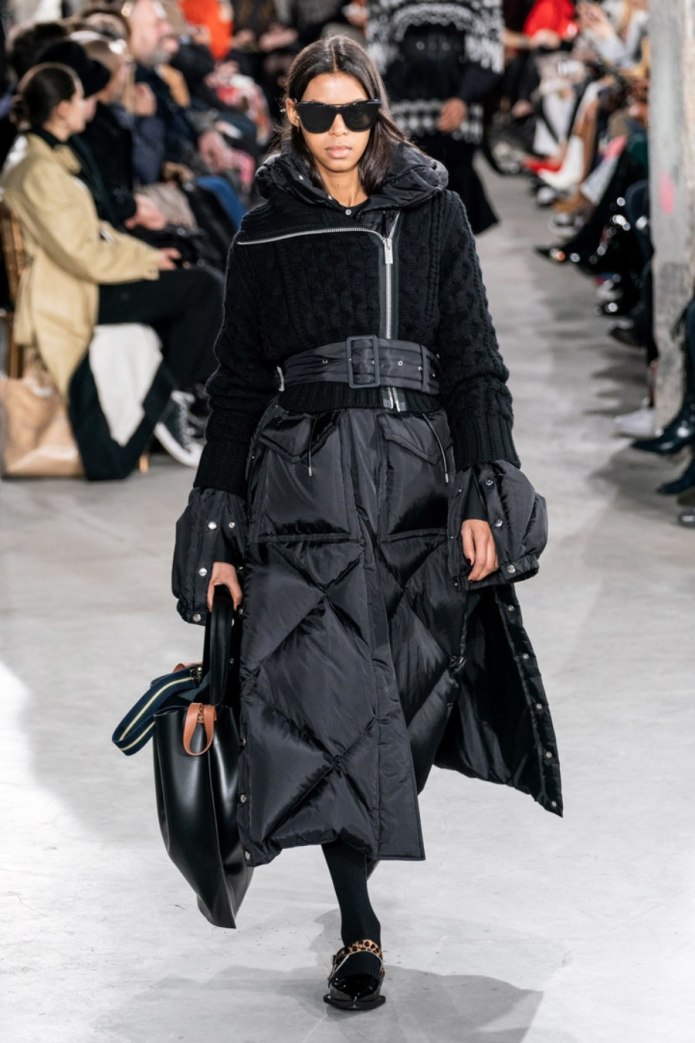 Vogue стеганное пальто 2020