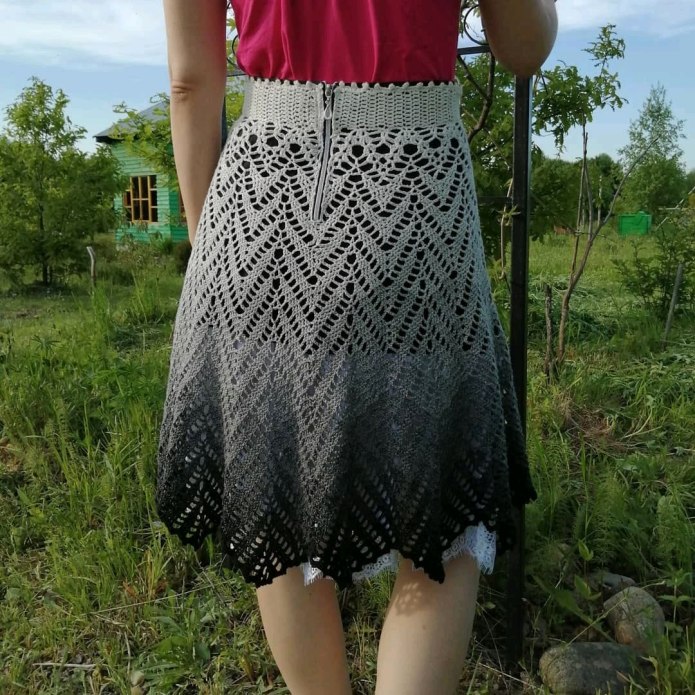 Вязаные юбки