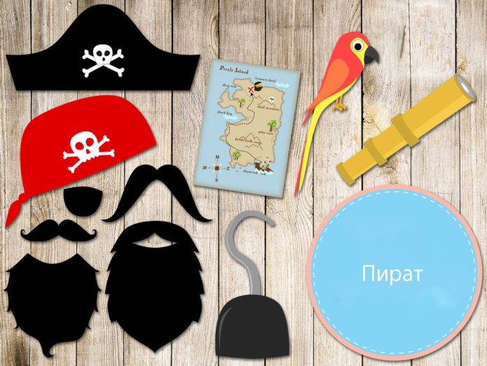 Пиратская шапка из бумаги шаблон