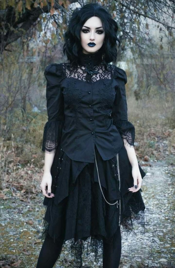 Goth outfit Грандж 2020 корейский шорты