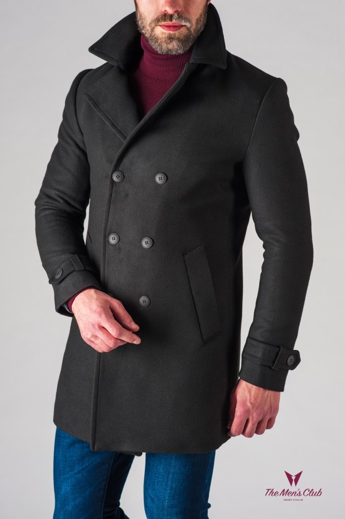 Green Burberry man Coat