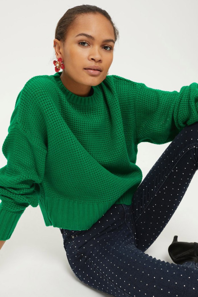 Зеленая водолазка Zara