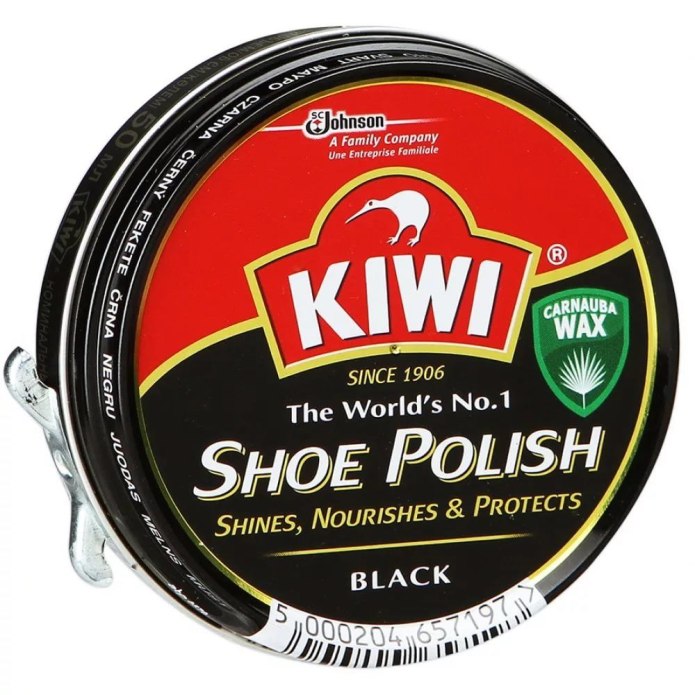 Крем для обуви Kiwi 50мл черный