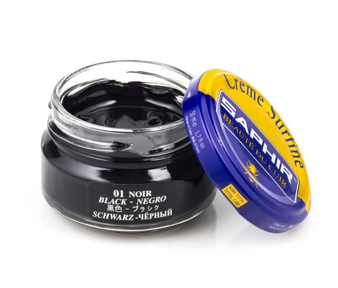 Saphir / крем банка стекло Creme Surfine, 50мл. (88 - Асфальтовый)