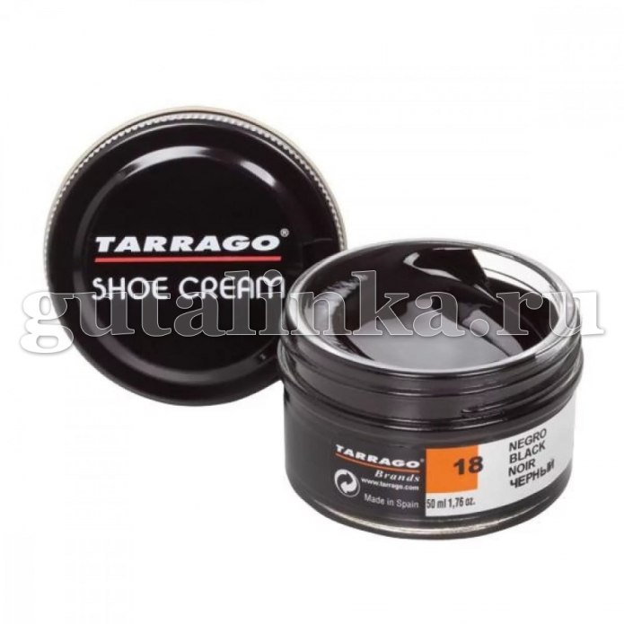 Крем для обуви банка Shoe Cream, 50мл., Tarrago