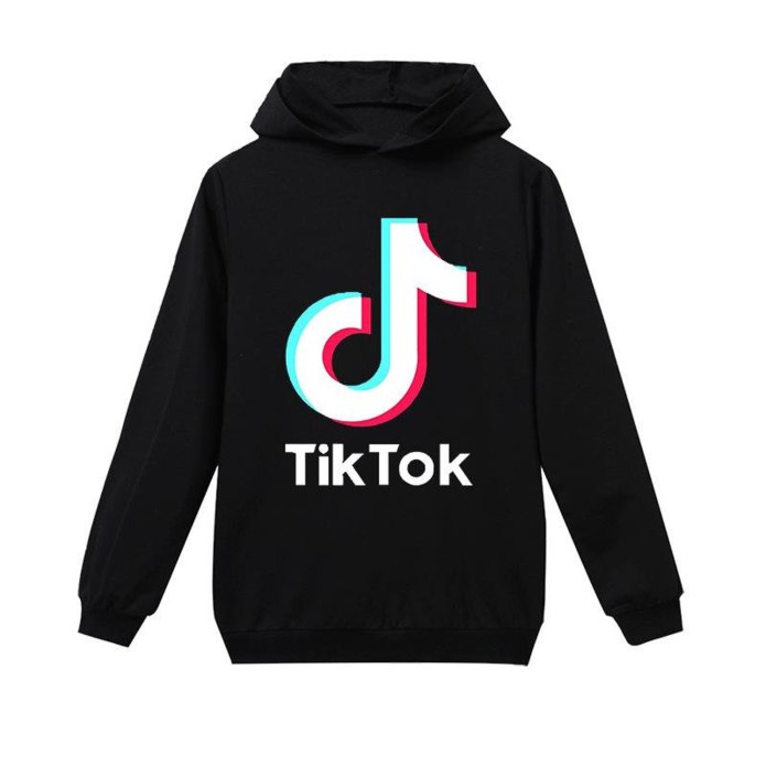 Толстовка tik Tok Black
