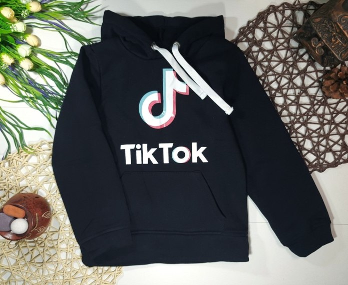 Кофта худи для девочек тик ток