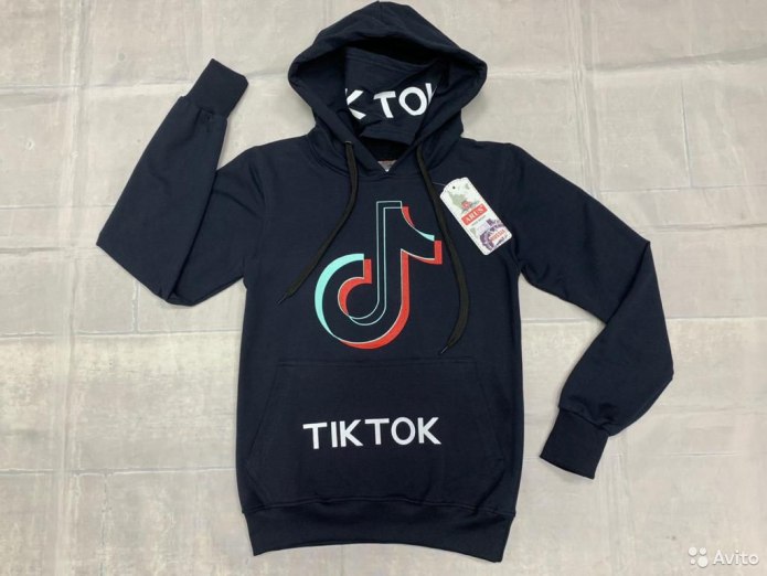 Толстовка тик ток для мальчиков