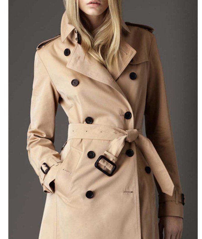 Бежевый тренч massimo Dutti