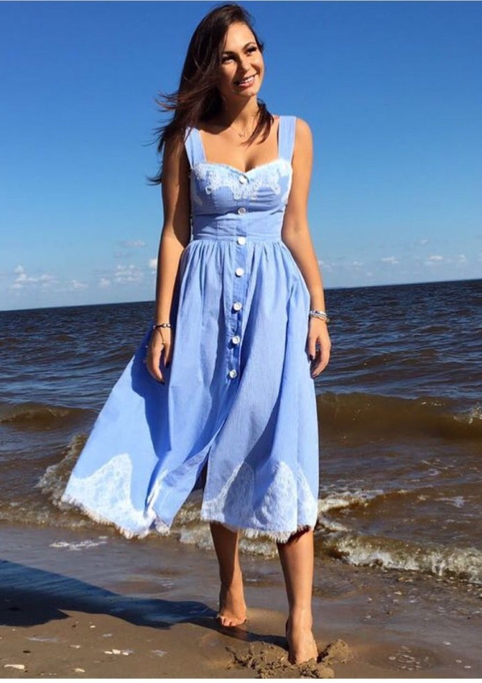 Пляжное платье