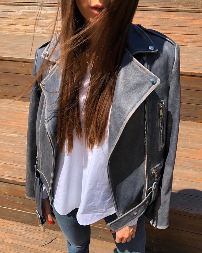 Дубленка Авиатор Bershka