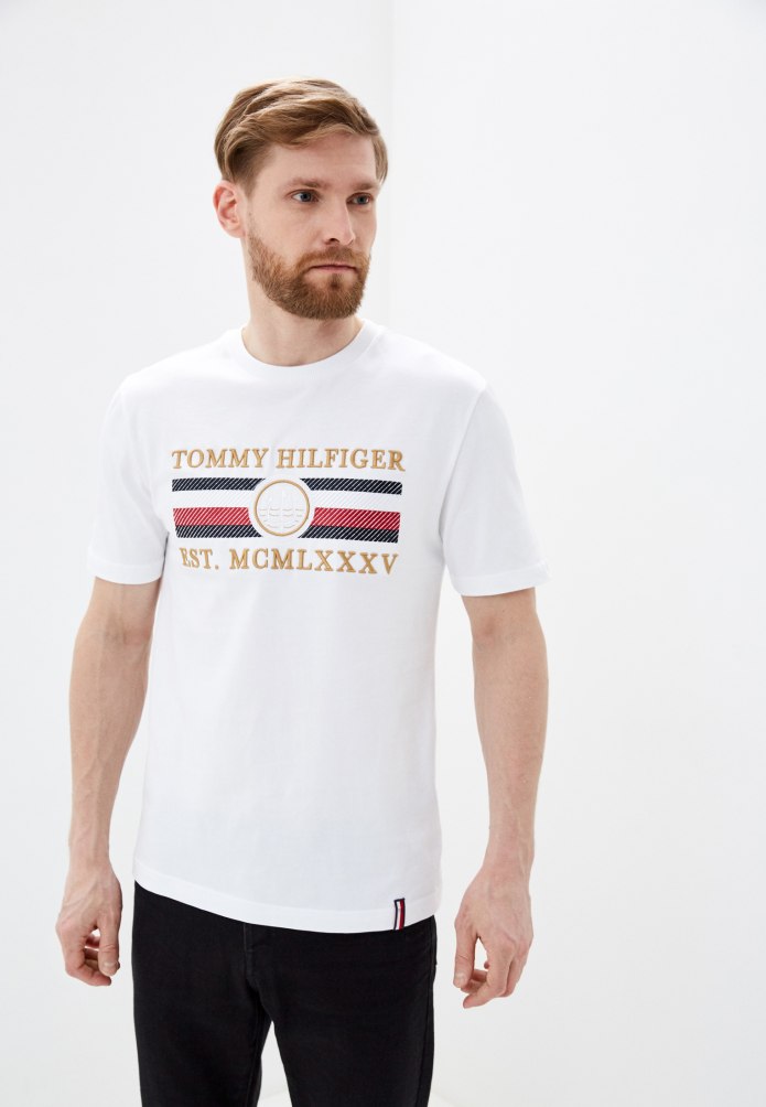 Tommy Hilfiger футболка мужская mw0mw15319 bds