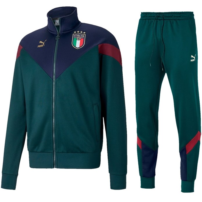 Puma Italia олимпийка зеленая