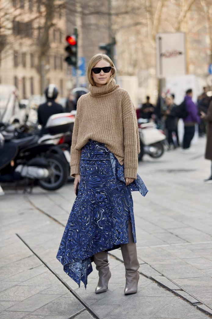Street Style Милан зима 2020