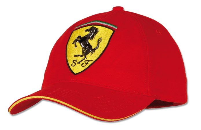 Бейсболка Ferrari красная