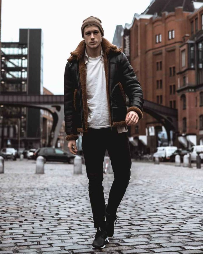 Зимняя куртка Belstaff look