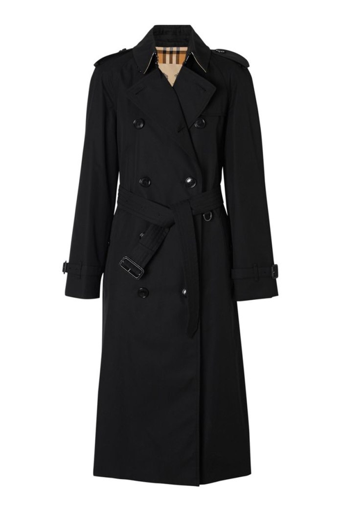 Тренч Burberry черный