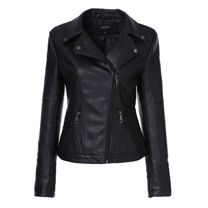 Guess Faux Leather Moto Jacket