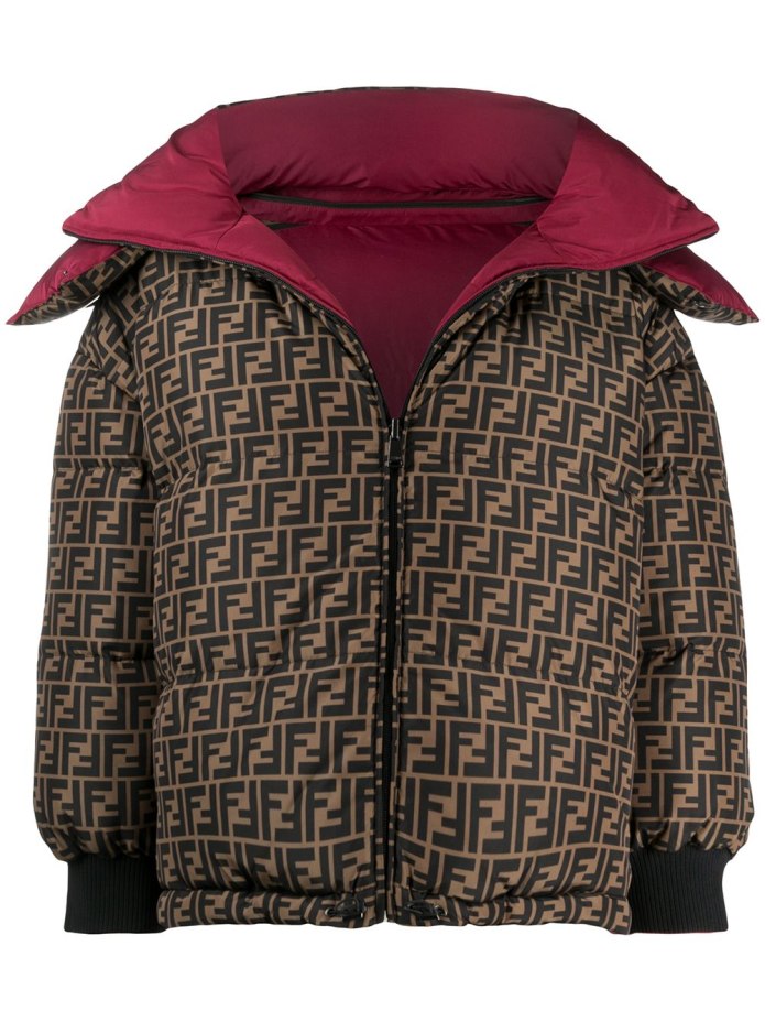 Fendi пуховик Oversize
